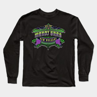 Mardi gras 1837 Long Sleeve T-Shirt